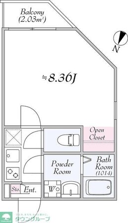 GRADO kameariの物件間取画像